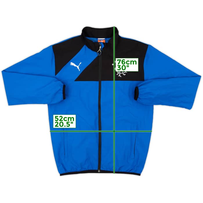 2015-16 Rangers Puma Track Jacket - 8/10 - (S)