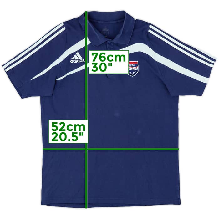 2008-09 Ross County Polo Shirt - 8/10 - (L)