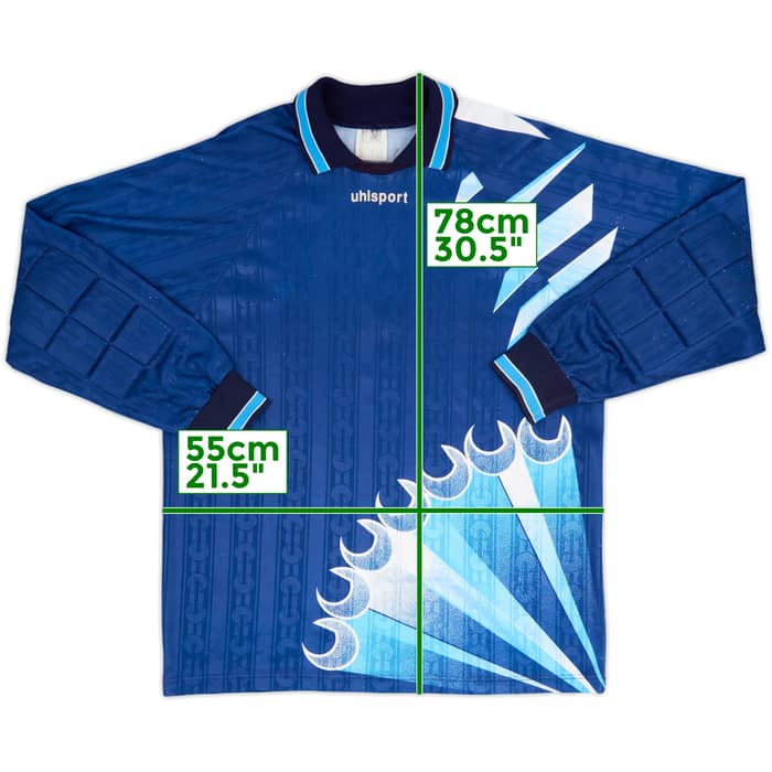 1990s Uhlsport Template GK Shirt #1 - 7/10 - (L)
