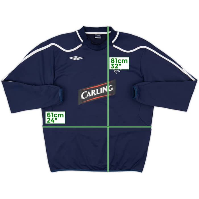 2005-06 Rangers Umbro Sweat Top - 7/10 - (XXL)