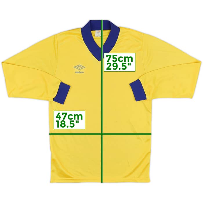 1980s Umbro Template L/S Shirt - 8/10 - (M)