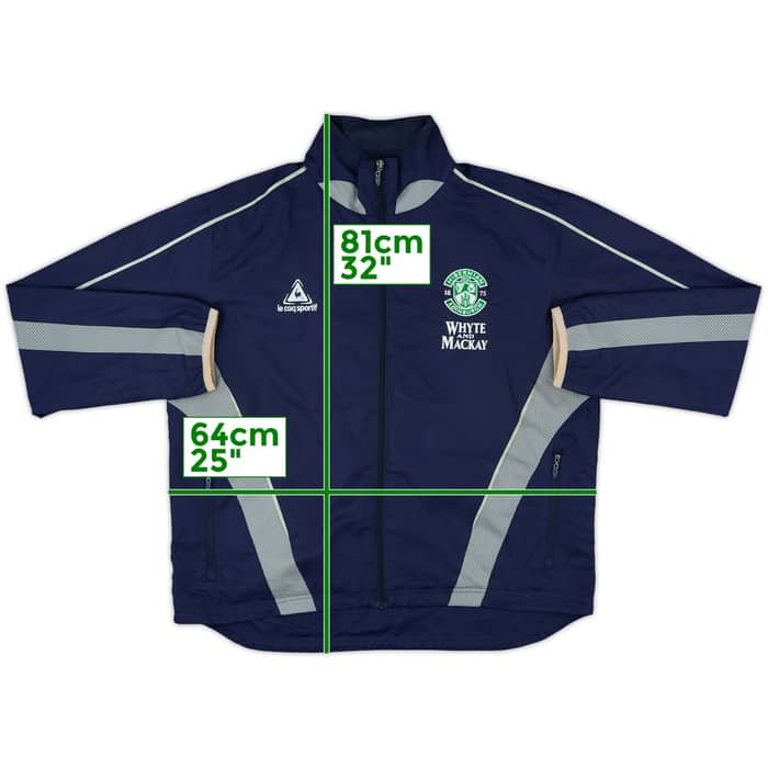 2005-06 Hibernian Le Coq Sportif Rain Jacket - 8/10 - (L)