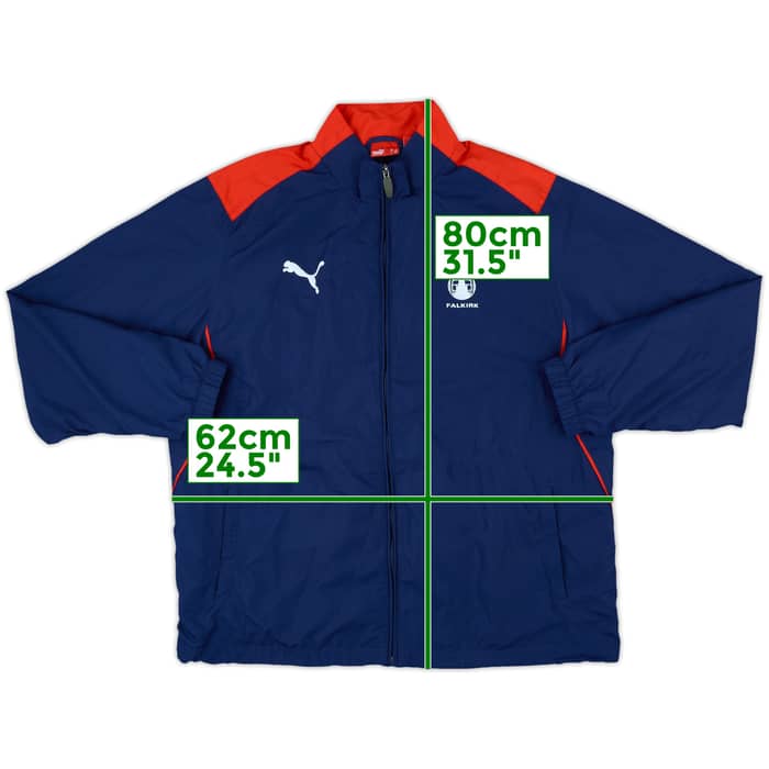 2012-13 Falkirk Puma Track Jacket - 9/10 - (L)