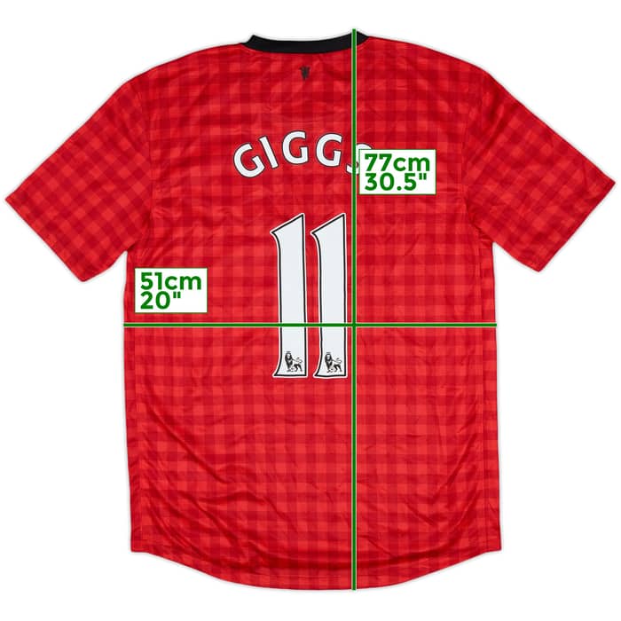 2012-13 Manchester United Home Shirt Giggs #11 (M)