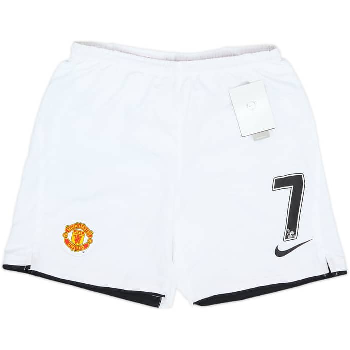 2007-09 Manchester United Home Shorts #7 (Ronaldo) (M.Boys)