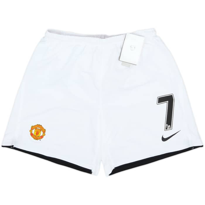 2007-09 Manchester United Home Shorts #7 (Ronaldo) (L.Boys)