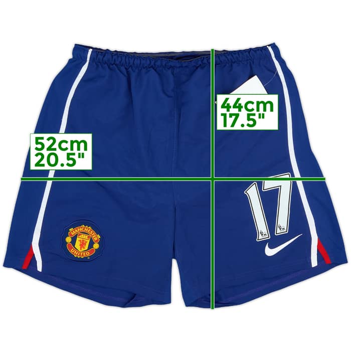 2008-09 Manchester United Away Shorts #17 (Nani) (S)