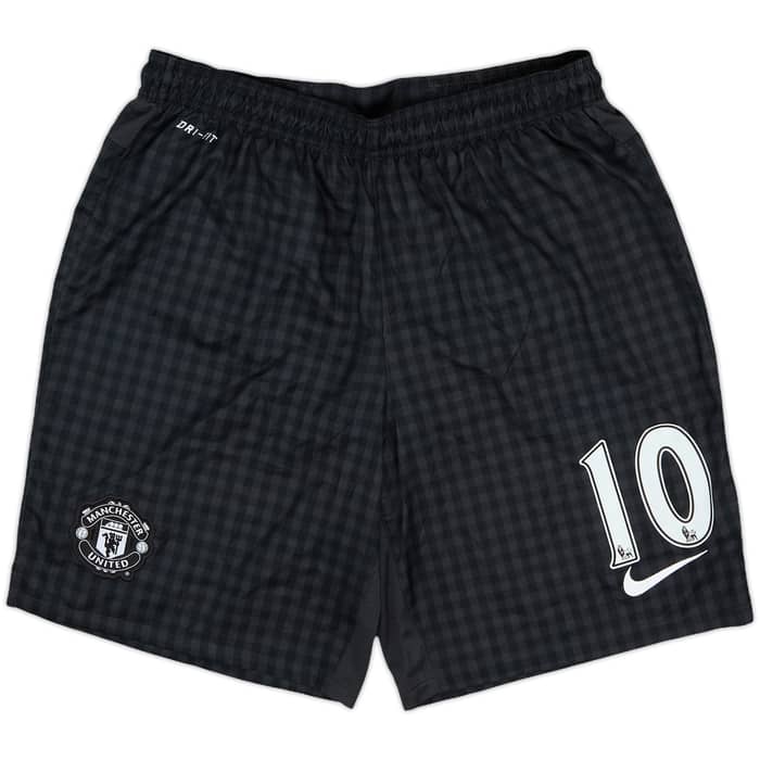 2012-13 Manchester United Away Shorts #10 (Rooney) - 10/10 - (L)