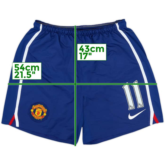 2008-09 Manchester United Away Shorts #11 (Giggs) - 10/10 - (S)