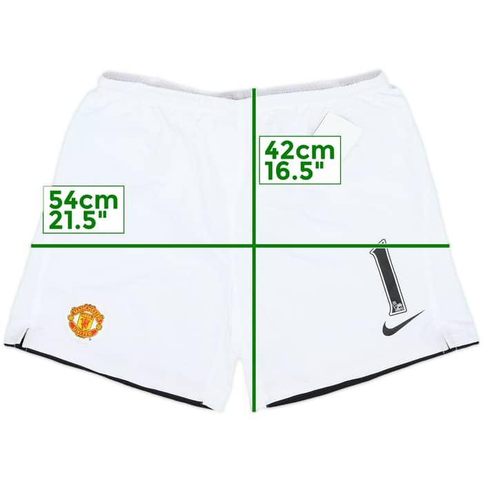 2007-09 Manchester United Home Shorts #1 (XL.Boys)