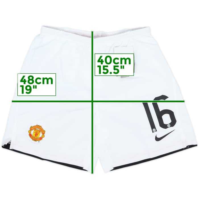 2007-09 Manchester United Home Shorts #16 (Carrick) (M.Boys)