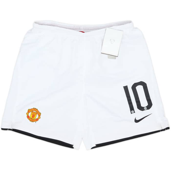 2007-09 Manchester United Home Shorts #10 (Rooney) (M.Boys)
