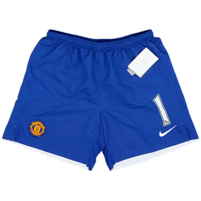 2007-08 Manchester United GK Shorts #1 (Van Der Sar) (L.Boys)