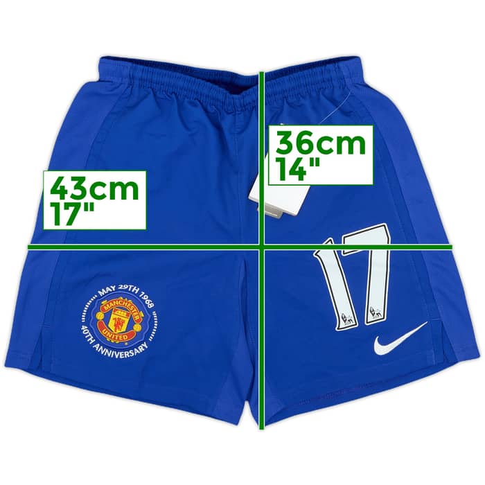 2008-09 Manchester United Third Shorts #17 (Nani) (S.Boys)