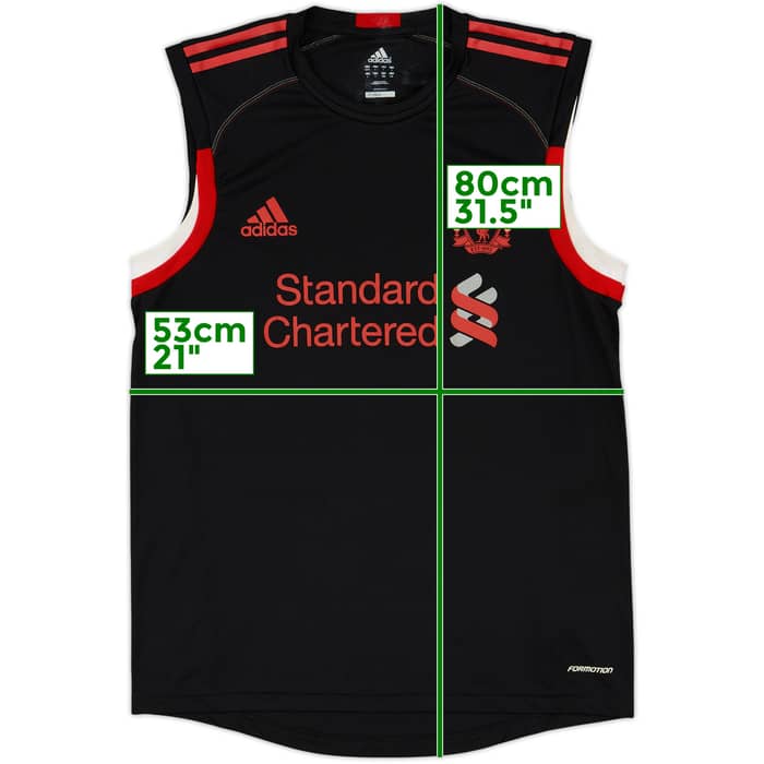 2010-11 Liverpool adidas Formotion Training Vest - 8/10 - (L/XL)
