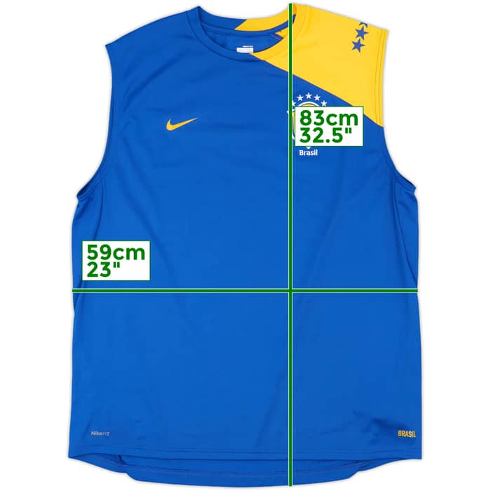 2008-10 Brazil Nike Training Vest - 10/10 - (XL)