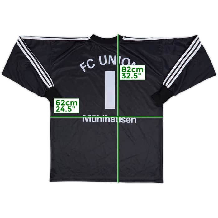 1999-00 adidas GK Template Shirt (FC Union Muhlhausen) #1 - 8/10 - (XL)