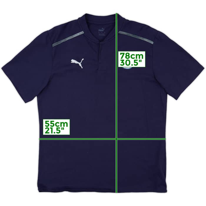 2021-22 Manchester City Puma Polo Shirt - 9/10 - (XL)