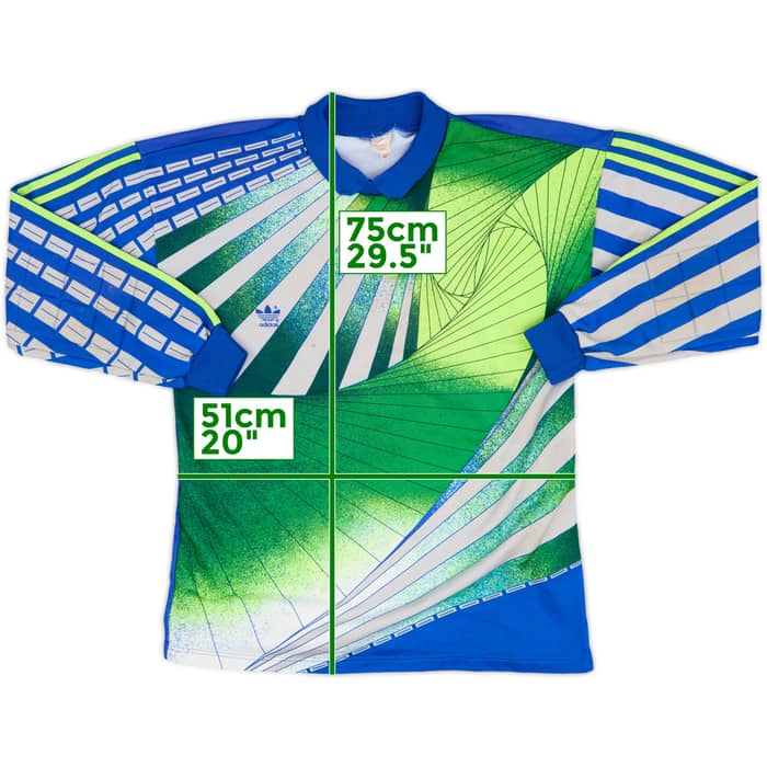 1990-92 adidas GK Template Shirt (Marseille) - 7/10 - (M/L)