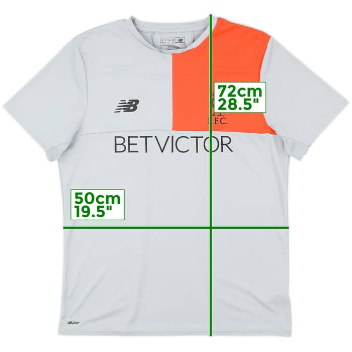 2016-17 Liverpool New Balance Training Shirt - 8/10 - (L)
