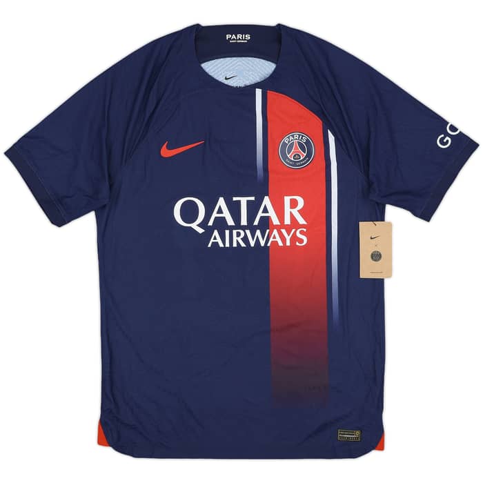 2023-24 Paris Saint-Germain Authentic Home Shirt Ugarte #4 (M)