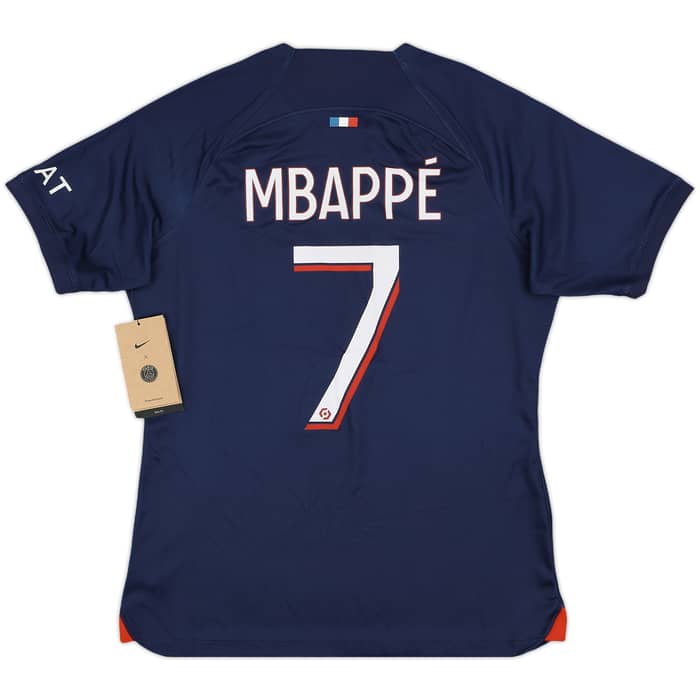 2023-24 Paris Saint-Germain Home Shirt Mbappe #7 (Women's M)