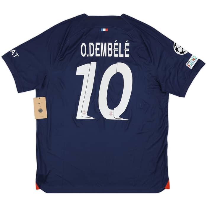 2023-24 Paris Saint-Germain Home Shirt O.Dembele #10 (XL)