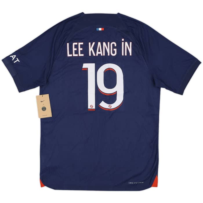 2023-24 Paris Saint-Germain Authentic Home Shirt Lee Kang In #19 (M)