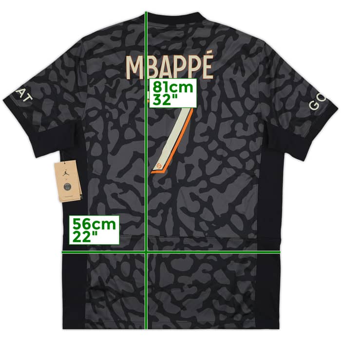 2023-24 Paris Saint-Germain Third Shirt Mbappe #7 (L)