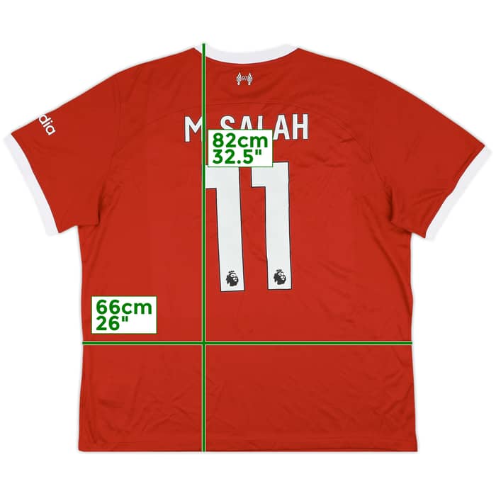 2023-24 Liverpool Home Shirt M.Salah #11 (XXL)