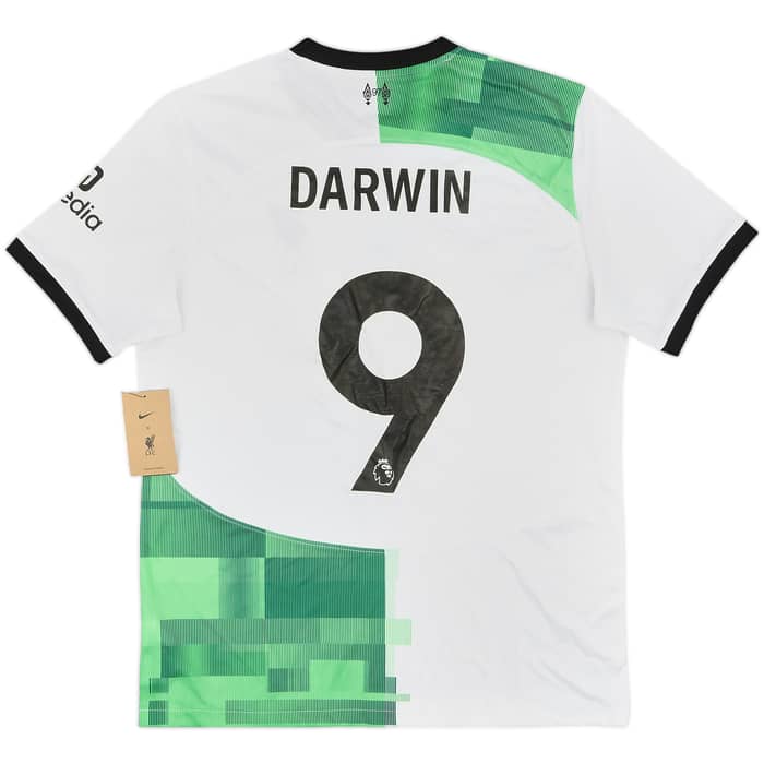 2023-24 Liverpool Away Shirt Darwin #9 (L)