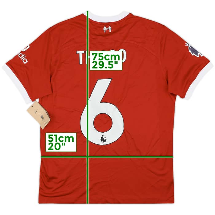 2022-23 Liverpool Home Shirt Thiago #6 (M)
