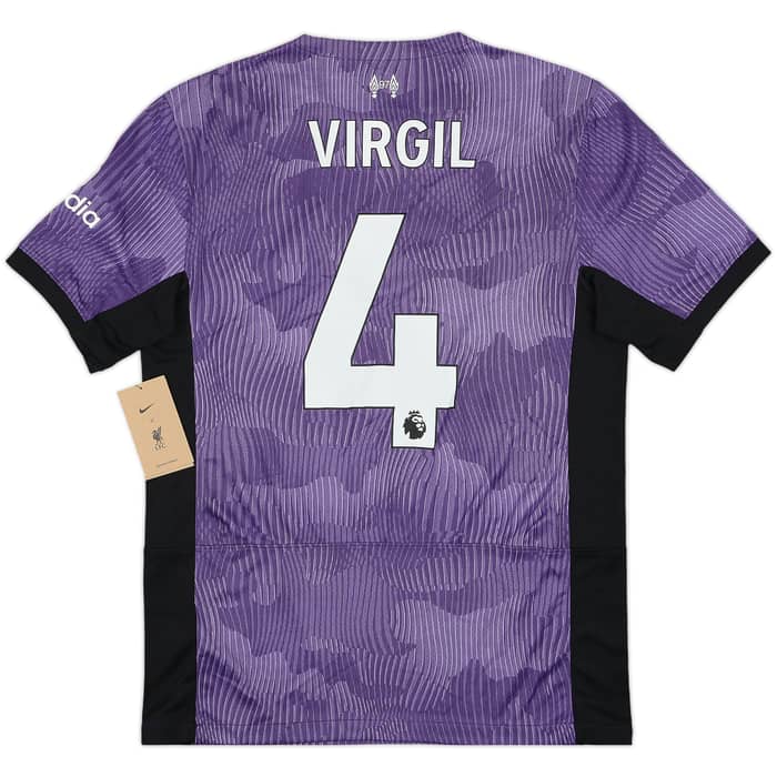 2023-24 Liverpool Third Shirt Virgil #4 (M)