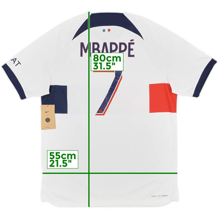 2023-24 Paris Saint-Germain Authentic Away Shirt Mbappe #7 (L)