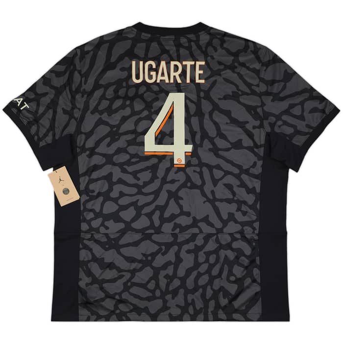2023-24 Paris Saint-Germain Authentic Third Shirt Ugarte #4 (XXL)