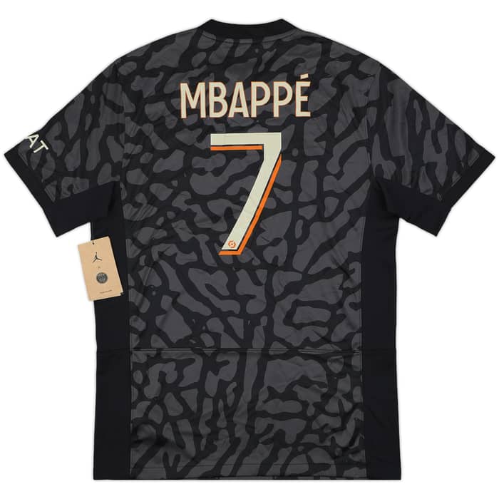 2023-24 Paris Saint-Germain Third Shirt Mbappe #7 (M)