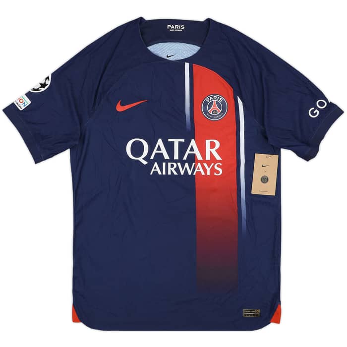 2023-24 Paris Saint-Germain Authentic Home Shirt Lee Kang In #19 (M)