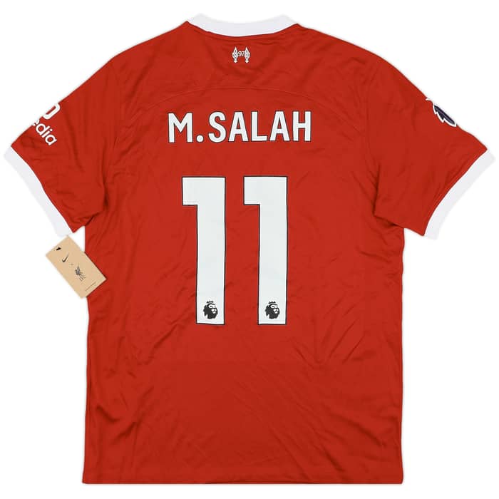 2023-24 Liverpool Home Shirt M.Salah #11 (L)