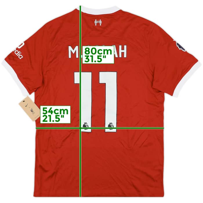 2023-24 Liverpool Home Shirt M.Salah #11 (L)