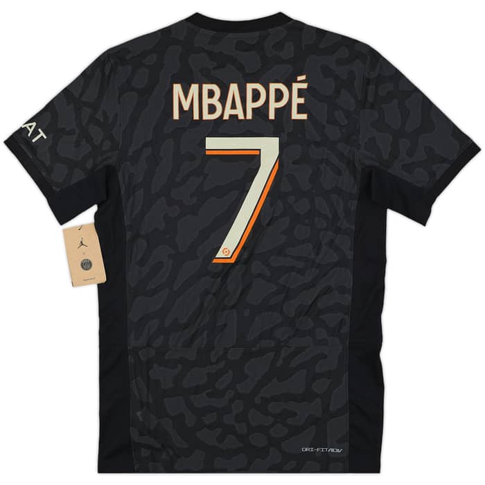 2023-24 Paris Saint-Germain Authentic Third Shirt Mbappe #7 (S)