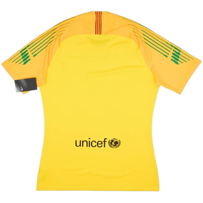 2018-19 Barcelona Authentic GK S/S Shirt (L)