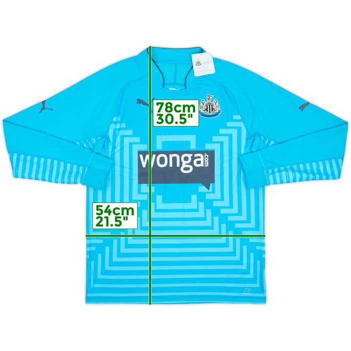 2014-15 Newcastle Player Issue Sample GK L/S Shirt (L)