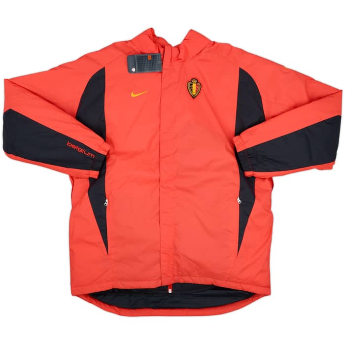 2002-04 Belgium Player Issue Nike Padded Gilet/Bench Coat (L)
