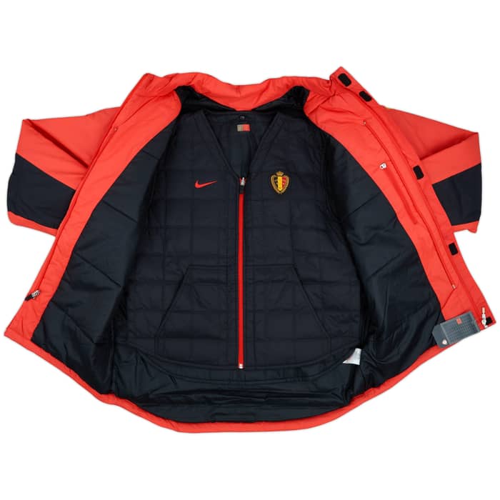 2002-04 Belgium Player Issue Nike Padded Gilet/Bench Coat (L)