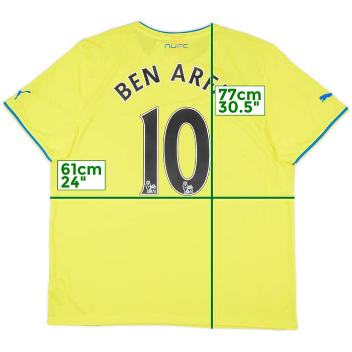 2013-14 Newcastle Third Shirt Ben Arfa #10 (XL)