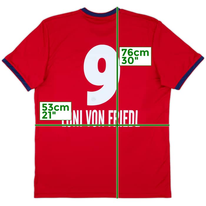 2018-20 Rapid Vienna Away Shirt Loni Von Friedl #9 (L)