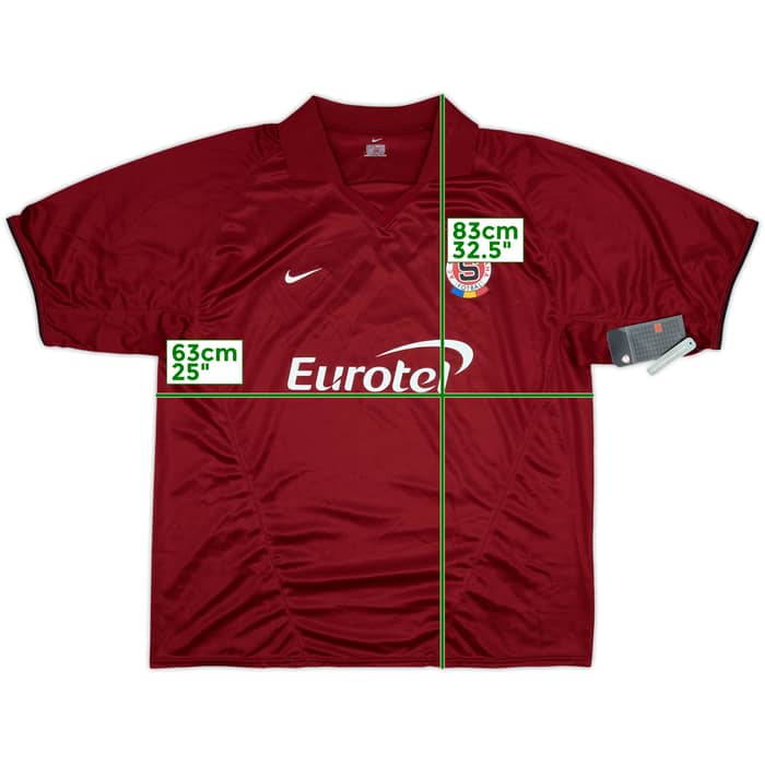 2004-05 Sparta Prague Home Shirt (XL)