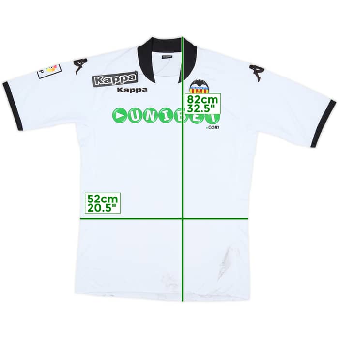 2009-10 Valencia Home Shirt (L)
