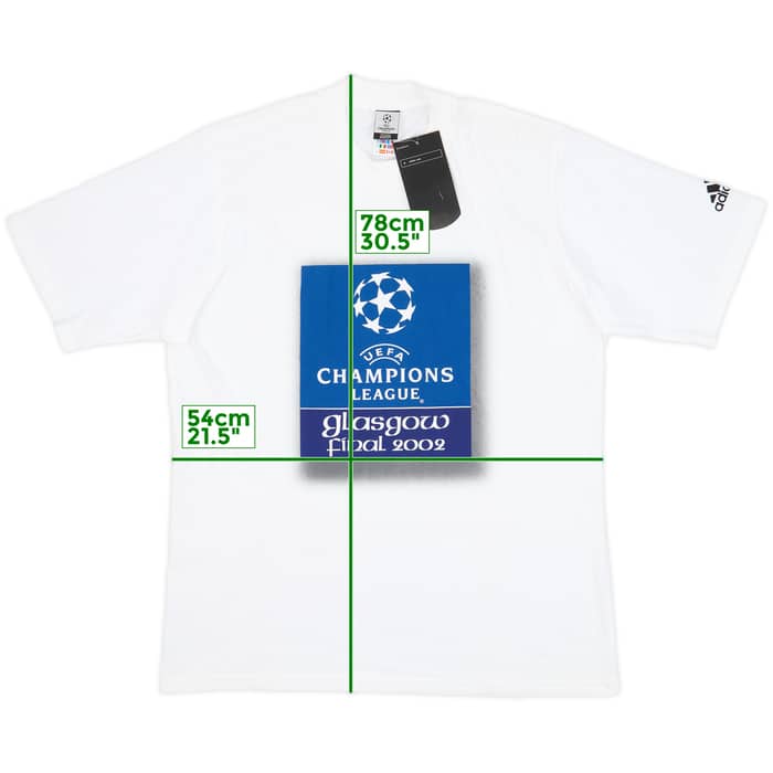 2002 Champions League Final adidas Graphic Tee (M)
