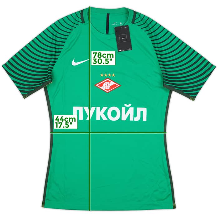 2016-17 Spartak Moscow Authentic GK Shirt (M)